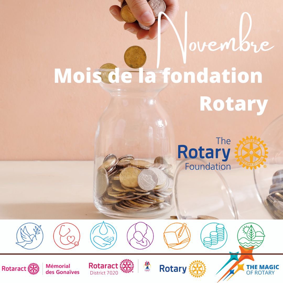 RotaractGves's tweet photo. Disons bienvenue au mois de Novembre, mois de la fondation rotary!
.
.
.
.
.
#LeadInspireGrowHopeTransform
#LightRD7020
#RotaractlsLight
#RotaractClubMemorialGonaivesIsLight
#Bewell
#RotaryFoundationMonth 
#rotaractdistrict7020 https://t.co/ipH1ds2fCP