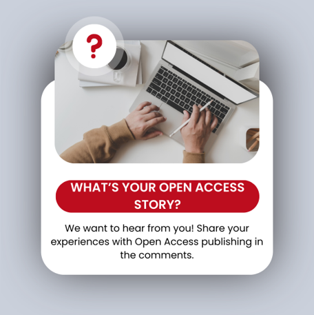 UConnHealthLib's tweet photo. We want to hear from YOU! Whether you’ve published, used, or benefited from open models, share your story in the comments! Let’s inspire others and show how open access fuels innovation and knowledge-sharing across the world. 
#OAweek2024 #OpenAccess #OpenScience #OpenResearch https://t.co/2HzJ737S9s