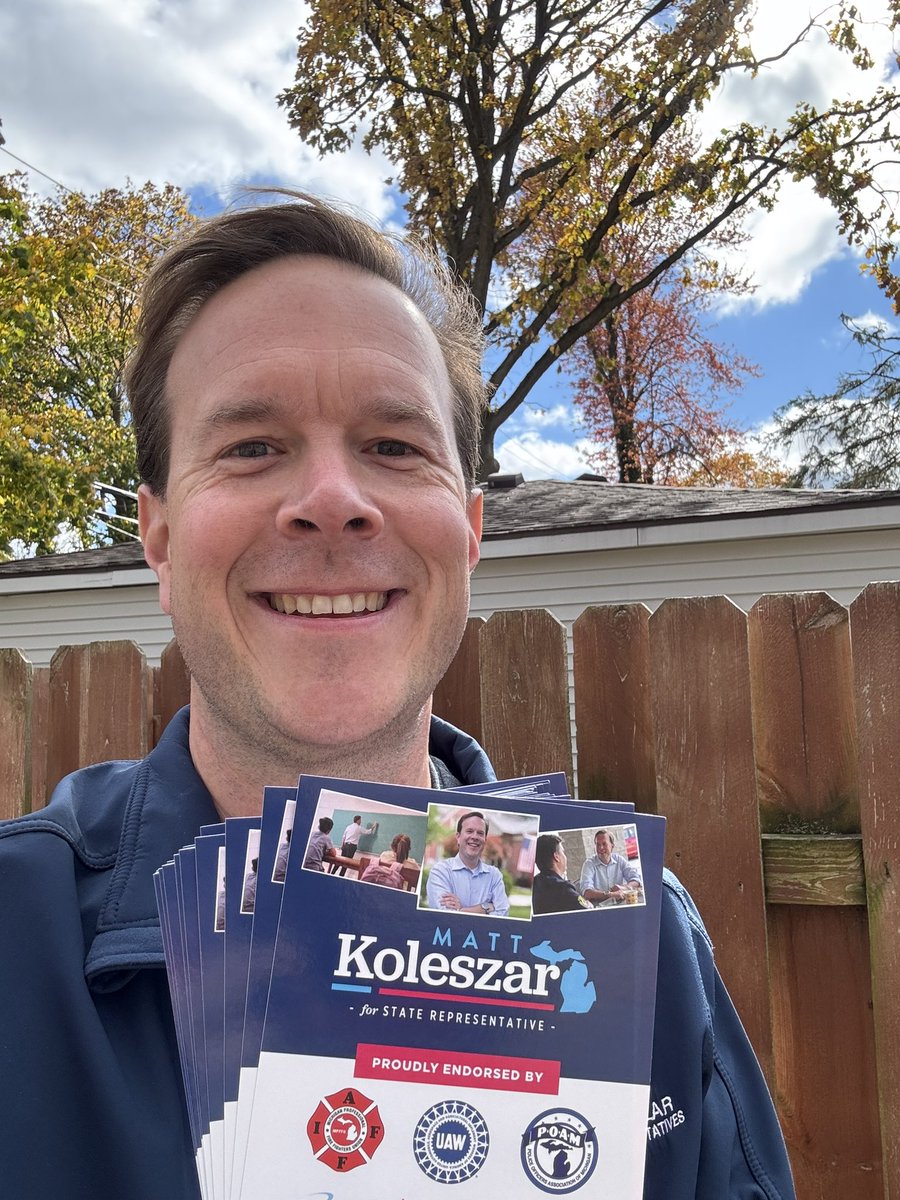 We are running all the way through the finish line! Great conversations with voters today.