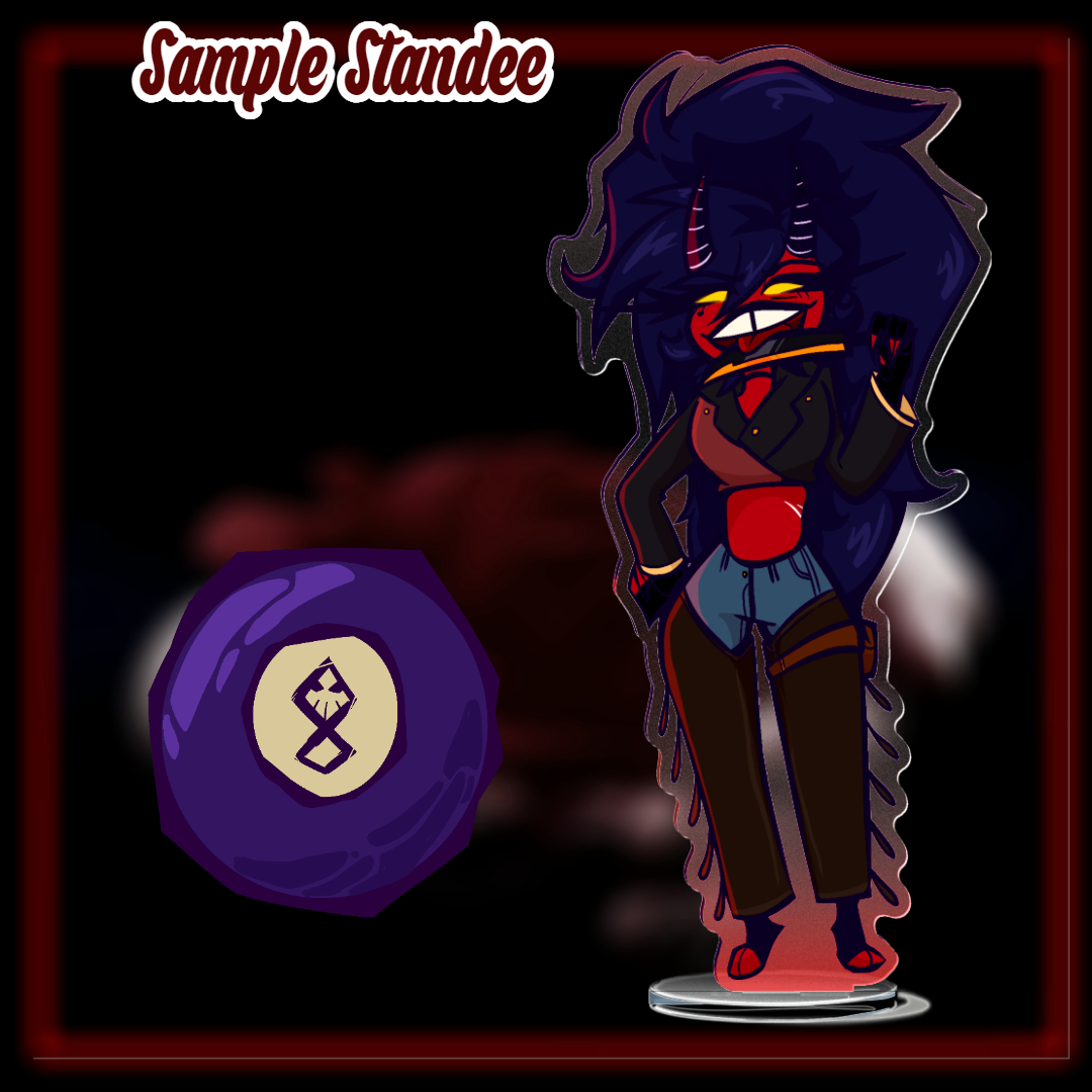 {I DID NOT DRAW THIS ITEM, OUR SHOP IS A COLLABORATION BETWEEN MULTIPLE ARTISTS I JUST POST THE PROMOS}

Looking for more flashback Millie? We just made a standee!!!

Pre-order her here: castlekeysproduction.etsy.com/listing/180489… 

#Hellishmerch #Helluvaboss #Helluvabossfanmerch <a href="/HellishMerchHub/">Hellaverse Merch Hub</a>