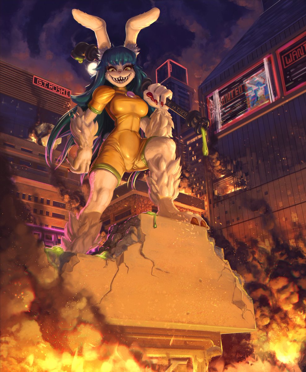 Comm for GrandTheftRoshi of Auryn being menacing. Thanks for commissioning!