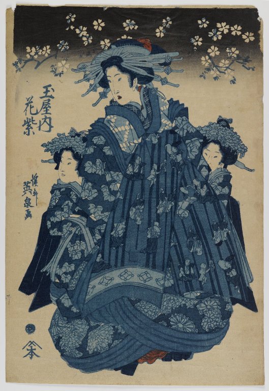 JapanTraCul's tweet photo. Hanamurasaki of Tamaya, by Keisai Eisen, 1827-1833 https://t.co/mlqA3ysaZJ