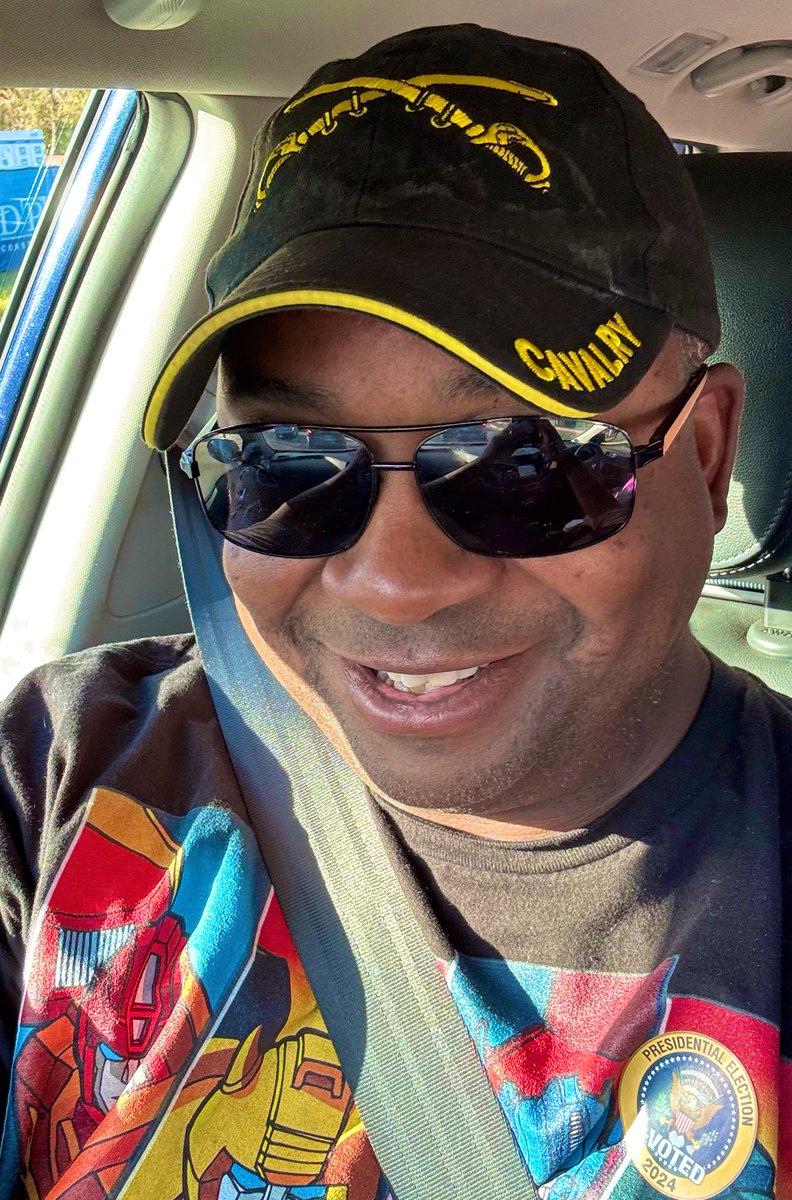 I voted! #HarrisWalz2024 #VetsAgainstTrump #VoteBlue