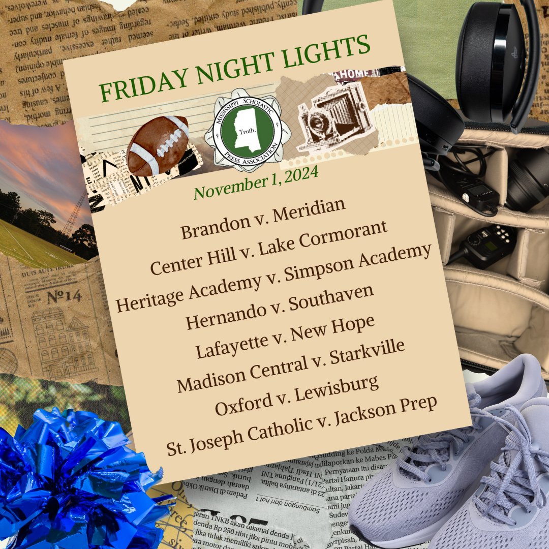 Halloweekend is NOT over yet! 🎃
Good luck to all of our student journalists, videographers, photographers, AND players tonight! 
Want to cheer them on? Tune into these student run livestreams tonight! Link in our bio