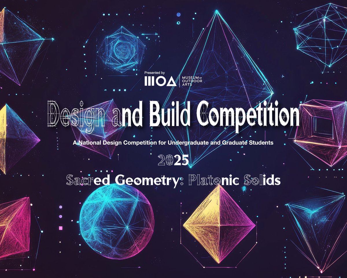 moadesignbuild's tweet image. ✨📣Announcing our next Design and Build Competition! Here’s a sneak peek of this year’s theme! Competition brief launches 11/22 and the competition opens January 3rd! Sign up for notifications at link in our bio.

#studentcompetition #architecturecompetition