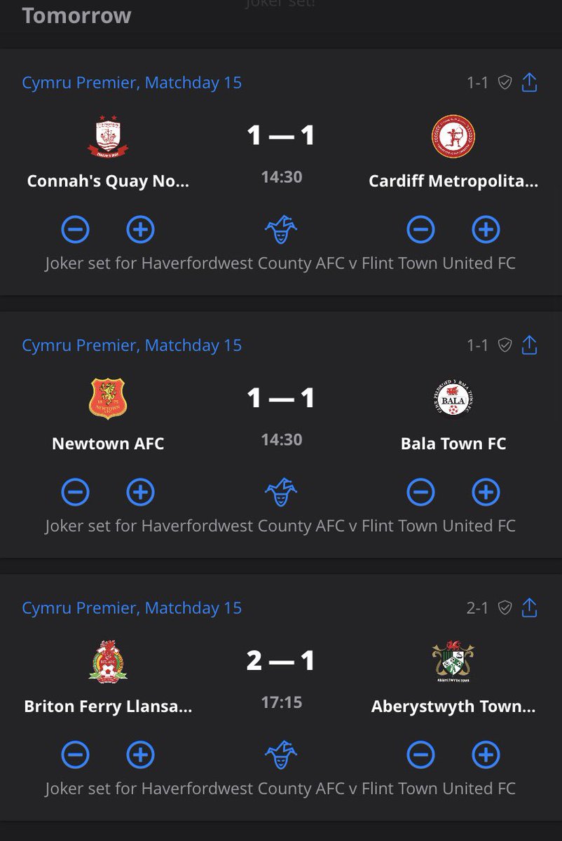 Cymru Premier Enjoyer tweet media