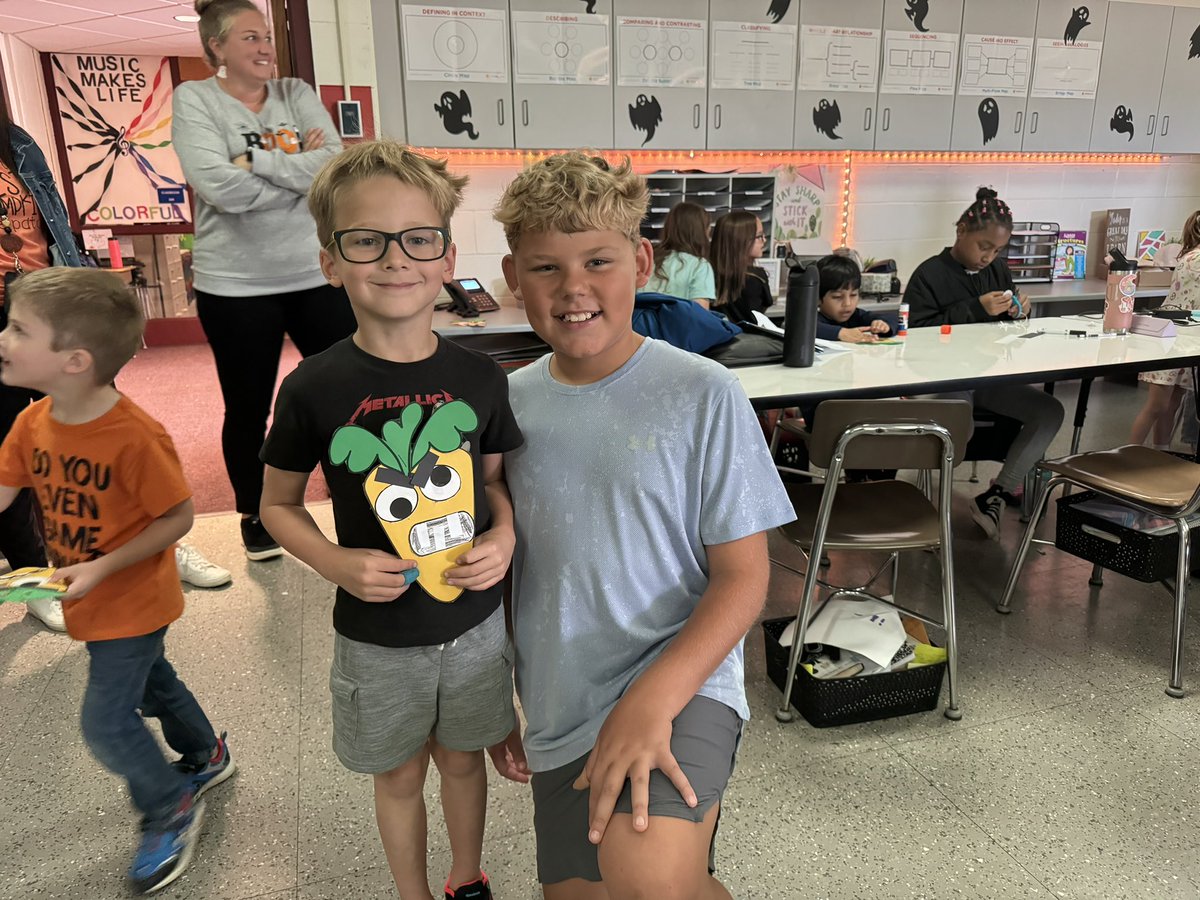 Creepy Carrots Craft with our buddies!🥕 <a href="/GoodrichSchool/">Goodrich School</a>
