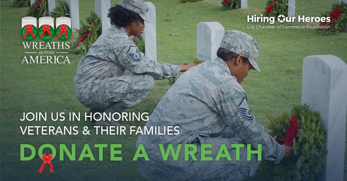 “Never was so much owed by so many to so few.” Visit bit.ly/3S9xNaO to learn how you can join us on National #WreathsAcrossAmerica Day. #LiveWithPurpose