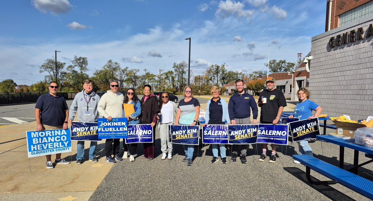 Team Salerno is out making sure our neighbors are ready to vote! Make sure you have your plan!

➡️ IWillVote.com/NJ