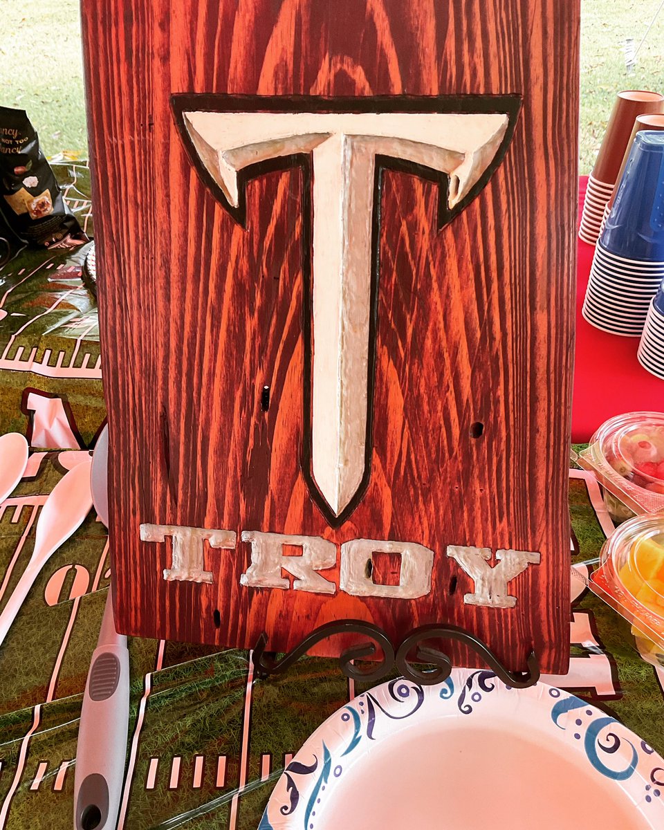 TroyMathematics's tweet photo. You and your families and friends are invited to our annual Department of Mathematics and Statistics tailgate tent tomorrow from 12:00-2:00.  We will be in a striped tent between the lab wing of the Math and Science complex and the road. https://t.co/dqdCM5gtqA