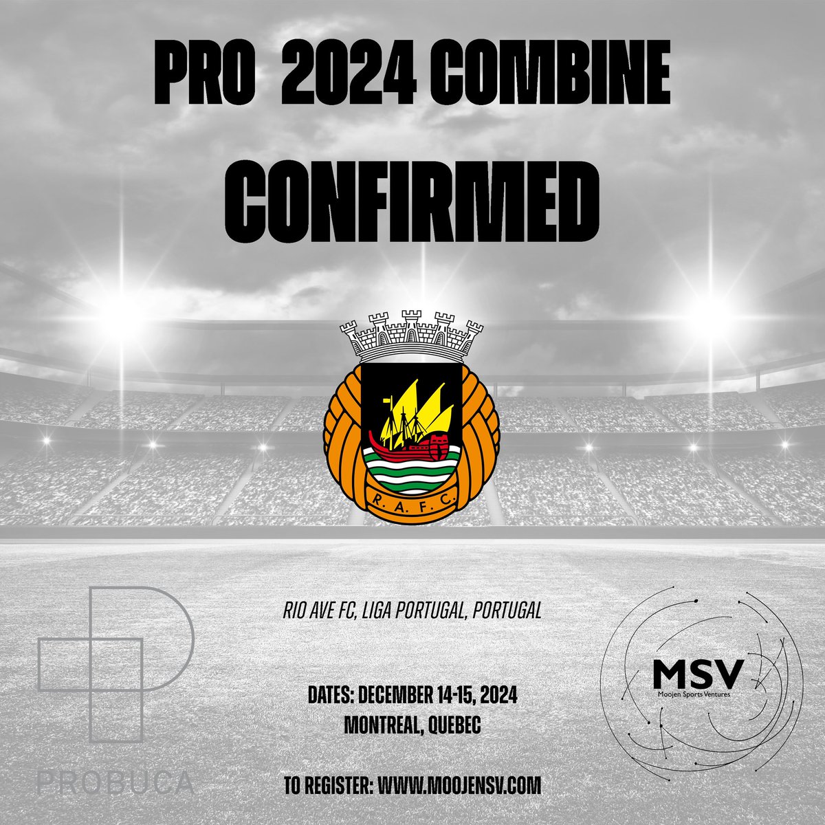 MoojenSportsV's tweet image. First division club from Portugal is confirmed ☑️ 

@rioavefc @ligaportugal 💯

#MSV #ProCombine