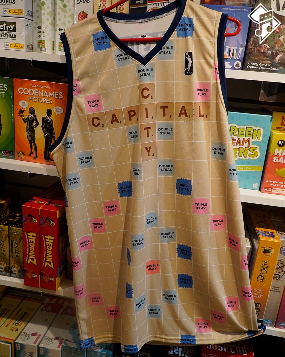 Capital City Go-Go (@capitalcitygogo) on Twitter photo See these Scrabble Jerseys in ACTION!
$5 of every ticket purchased for Board Game Day goes towards <a href="/labyrinthdc/">Labyrinth Games & Puzzles</a> Toys for Tots efforts. Donation bins will also be available.
Learn more: on.nba.com/48gYyRM See these Scrabble Jerseys in ACTION!
$5 of every ticket purchased for Board Game Day goes towards <a href="/labyrinthdc/">Labyrinth Games & Puzzles</a> Toys for Tots efforts. Donation bins will also be available.
Learn more: on.nba.com/48gYyRM
