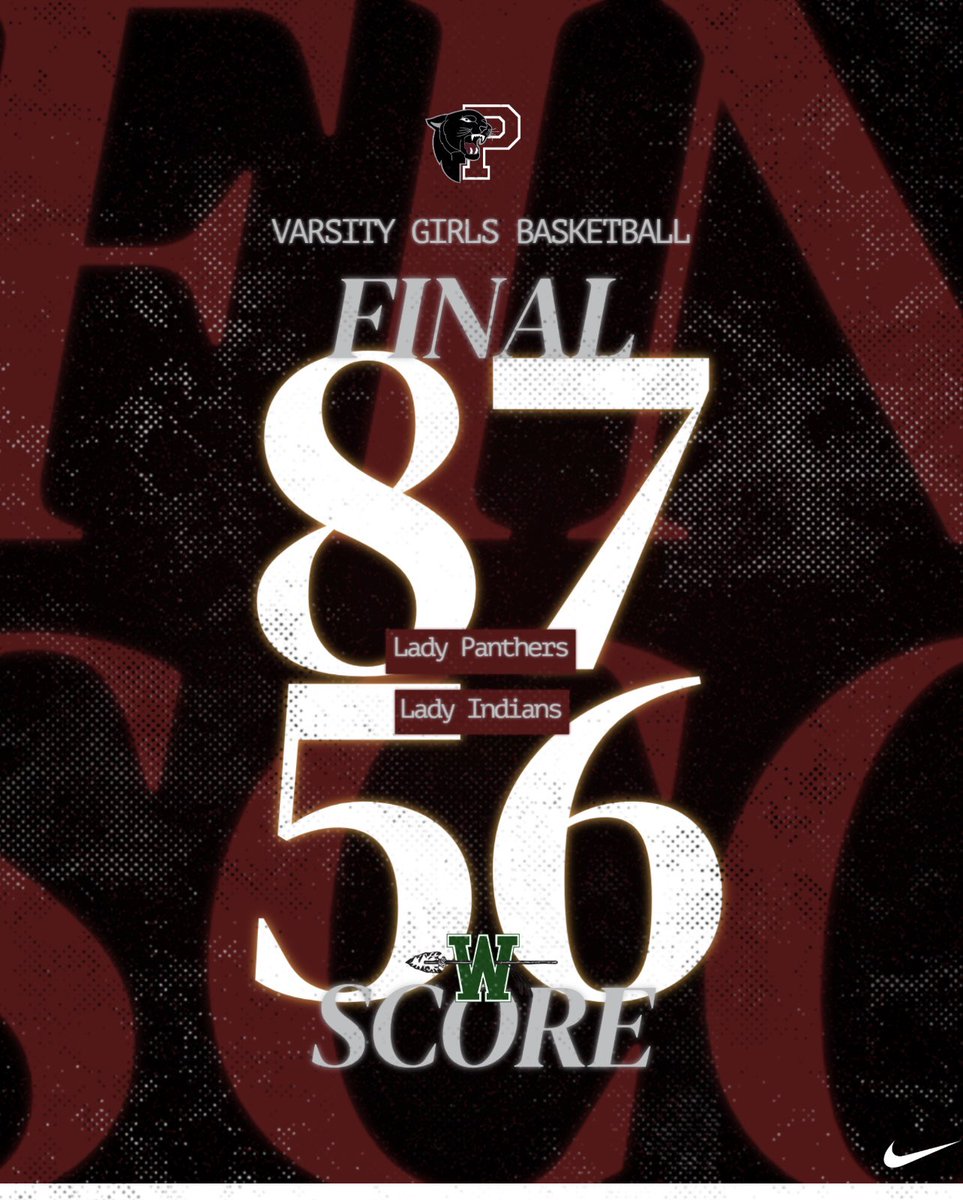 LADY PANTHERS VARSITY WIN‼️

First official game of the season in the books✔️

There’s a whole lot more work to do… See y’all tomorrow at SOC 💪

#BTA #BeTheAggressor #PantherNation