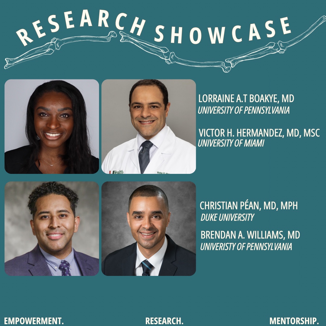 Hey, #orthotwitter . We are less than 24 HOURS AWAY from #FLOSUS2024 — check out our research showcase speakers &amp; don’t forget to tag us if you’re coming 🤭