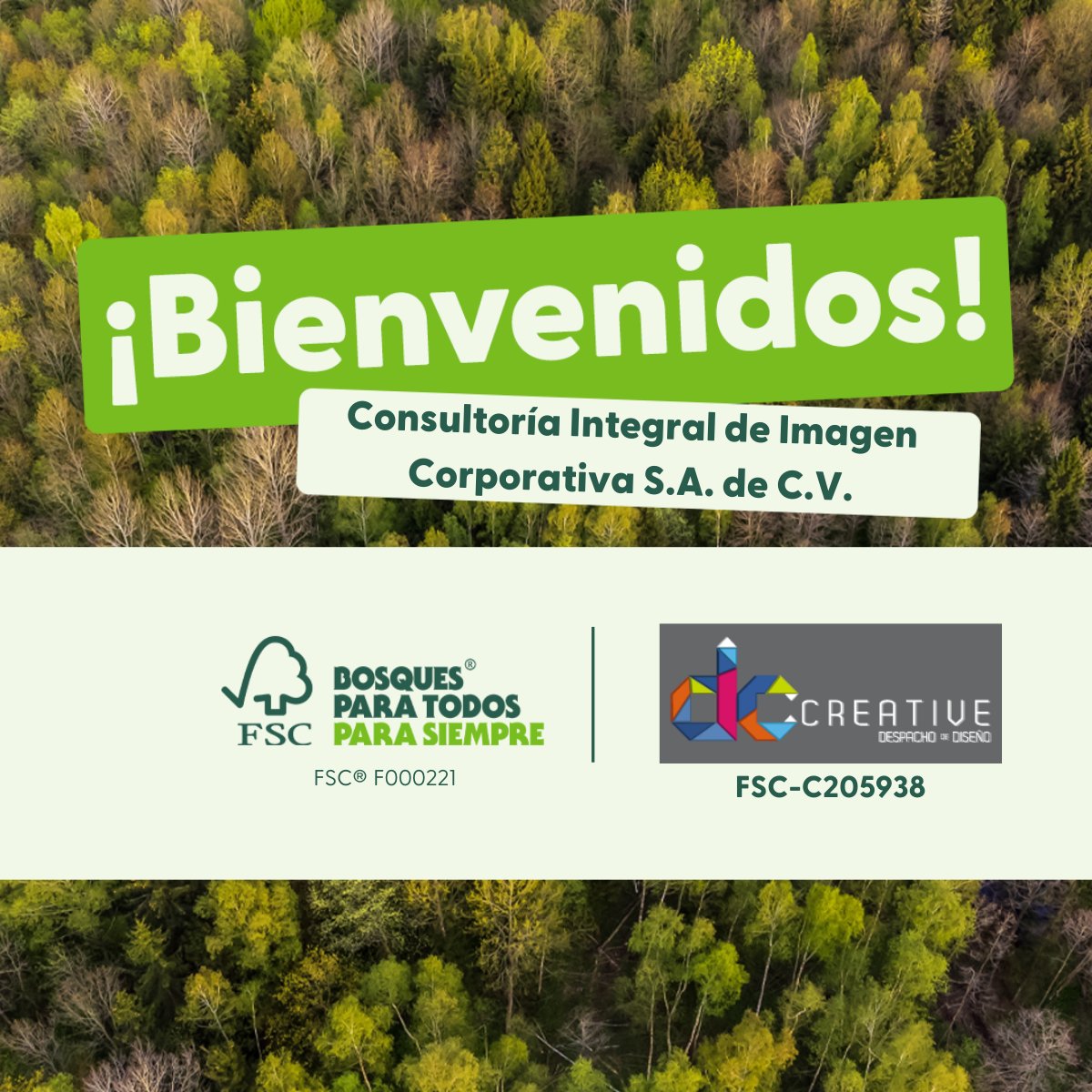 ¡Bienvenidos Consultoría Integral de Imagen Corporativa S.A. de C.V.! 🌳 Ahora ofrecen exhibidores de cartón y MDF certificados FSC 🌿 

#FSC #Sostenibilidad
