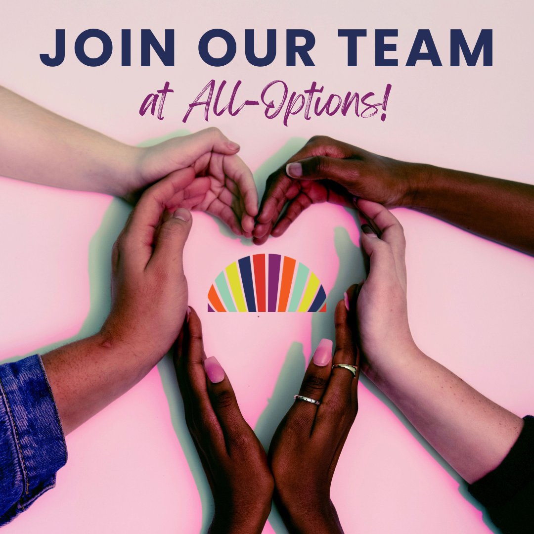 🚨We’re Hiring!🚨 Join All-Options as our new Bilingual Talkline Coordinator! Help provide judgment-free support around pregnancy, abortion, parenting &amp; adoption. Learn more and apply at bit.ly/3NKfXc6 #Hiring #NonprofitJobs #BilingualJobs #ReproJobs #RemoteJobs