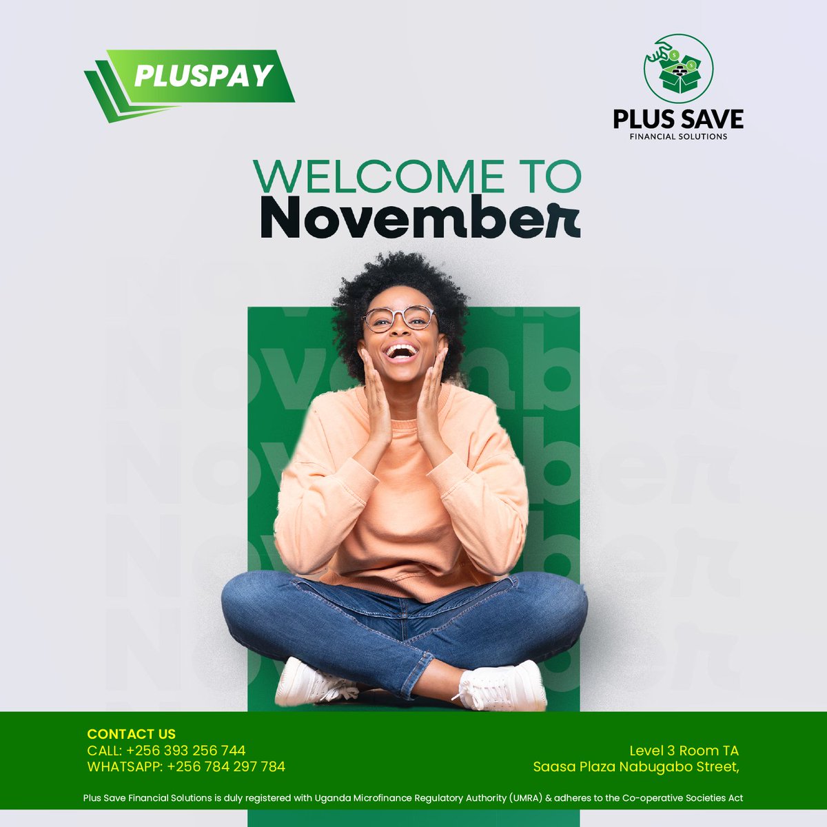 Plussave_'s tweet photo. Hello, November! A new month means new opportunities to save, invest, and grow with Plus Save. Let’s make this month count!
#WelcomeNovember #PlusSave #FinancialGoals #SavingsJourney #NewMonthNewGoals #InvestInYourFuture https://t.co/Ni81itzfHV