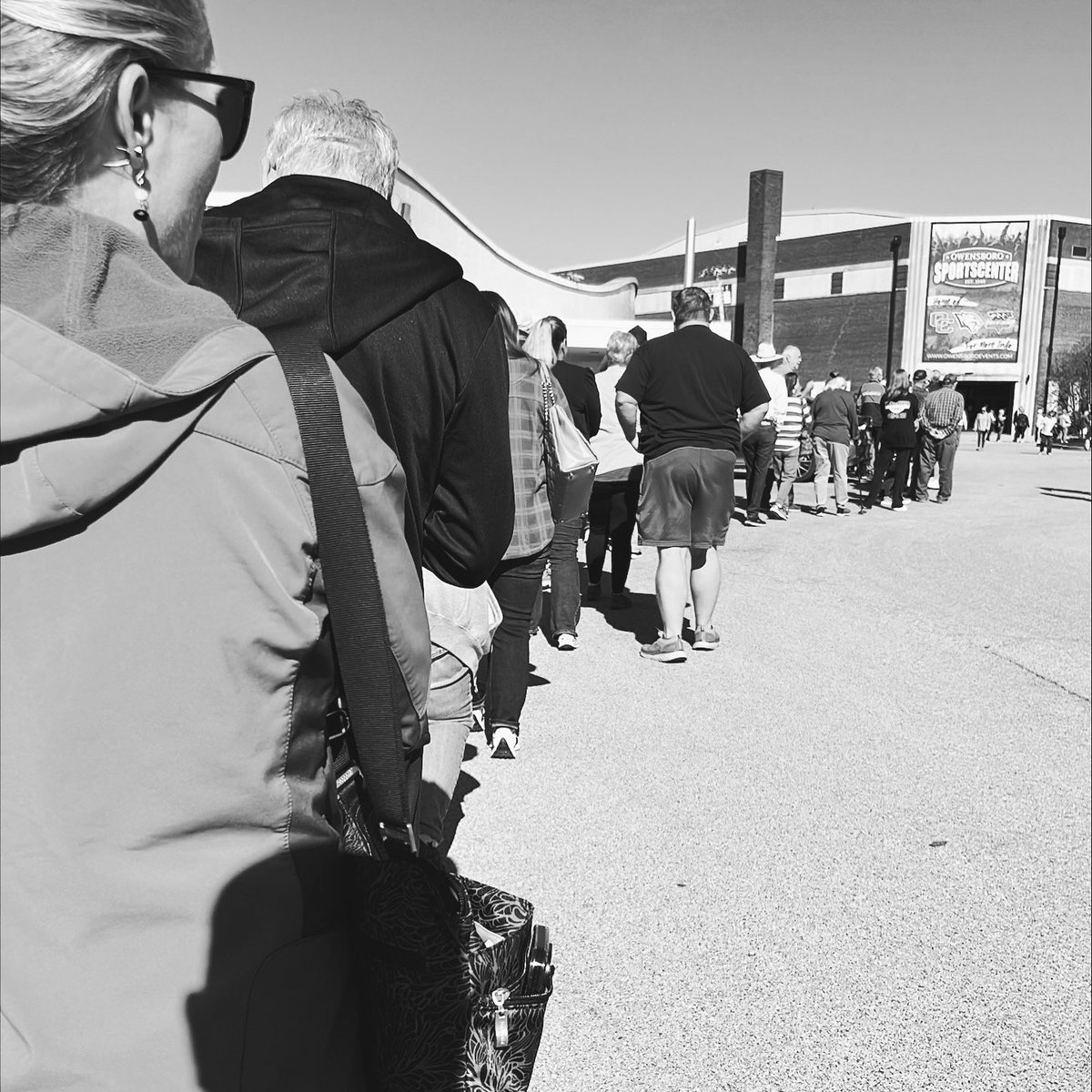 Democracy in action.

The idea that early voting is new in Kentucky is still so bizarre to me. But, whatever increases turnout I’m all for. I appreciate <a href="/KYSecState/">Michael Adams, KY Secretary of State</a> working to make it easier to vote and harder to cheat.

Decisions are made by those who show up.