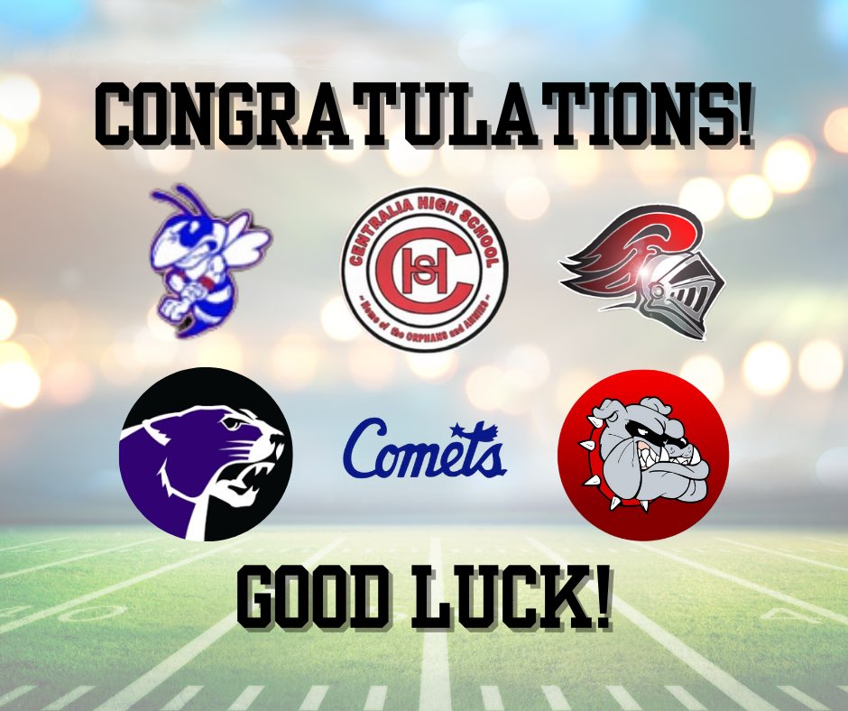 BNB1867's tweet photo. Congratulations to our local high school football teams that have advanced to the playoffs! Congratulations and good luck!🏈 https://t.co/sfEn57pAgY