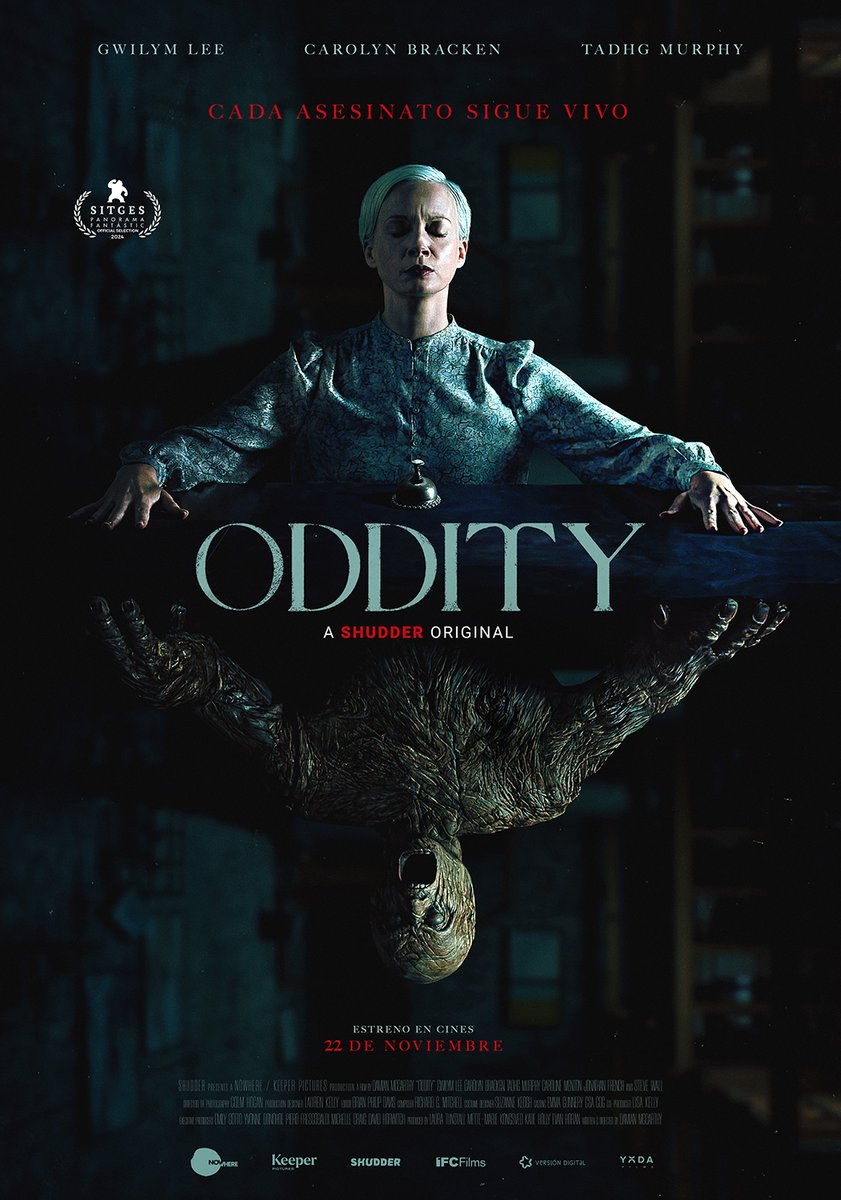 AeternaMadrid's tweet photo. 🏆 GRACIAS, PÚBLICO DE DONOSTI 🏆
¡#ODITTY, Premio del Público al Mejor Largometraje en la 35ª Semana de Cine Fantástico y Terror de San Sebastian @horrorfestival! ¡La película más espeluznante del año sigue causando sensación allí donde va!
Info:
https://t.co/foSDoCaPcB https://t.co/rysQdRSoPr