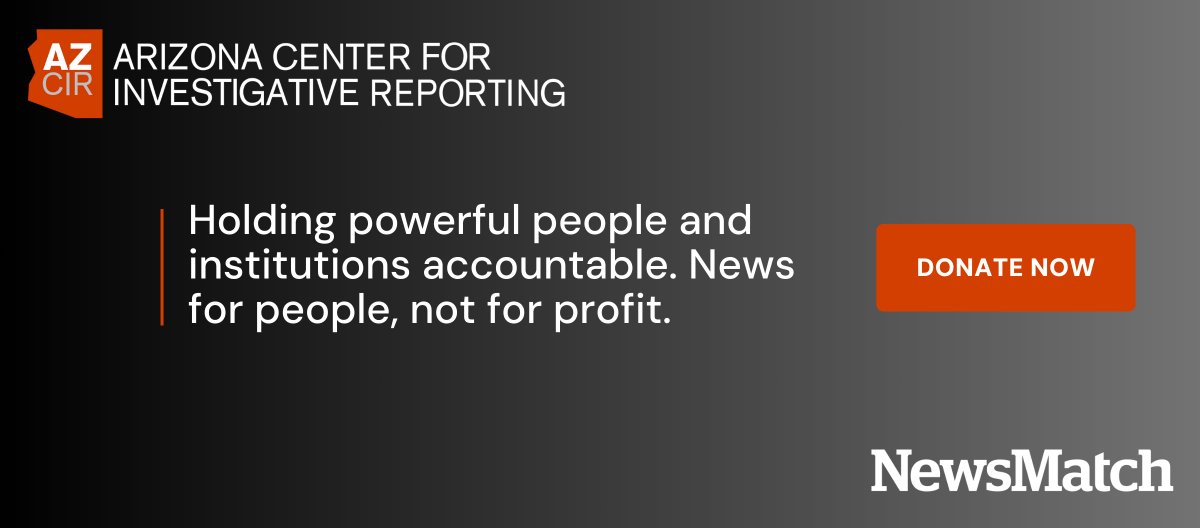 Democracy can’t survive without high-quality, independent journalism. From today through 12/31, all donations made to our nonprofit newsroom are double-matched by local and national donors #NewsMatch

Democracy needs news. News needs you. 
azcir.fundjournalism.org/newsmatch-2024/