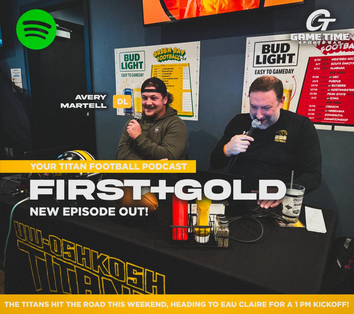 Your Week 9⃣ Episode of 𝗙𝗶𝗿𝘀𝘁+𝗚𝗼𝗹𝗱 is 𝗢𝗨𝗧 𝗡𝗢𝗪!

Peter Wellsmith and Dan Ruedinger join us, along with some familiar voices and new players of the week!

🔗 spoti.fi/4d08RtY

#FirstandGold | #BeTheOne