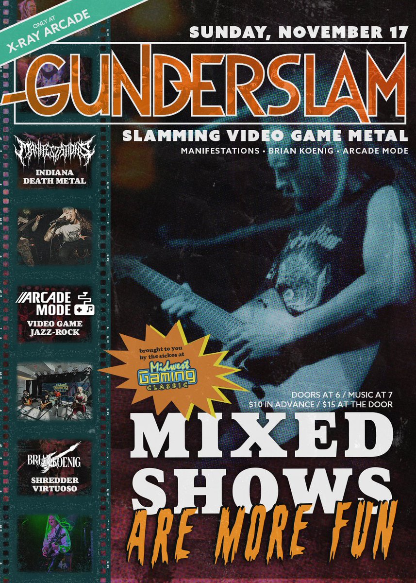 Gunderslam @ Live shows 11/14-11/17 tweet media