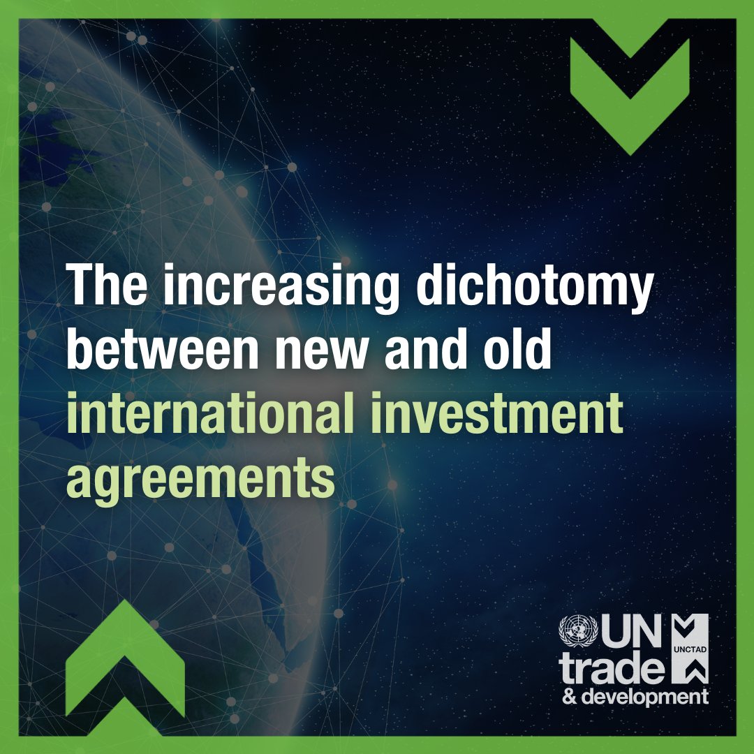 In 2023, new investment agreements added provisions to make investing easier while protecting countries' regulatory rights.

But older agreements still cover much of global investment, especially in developing countries.

UNCTAD offers policy options: ow.ly/JG9m50TXsa9