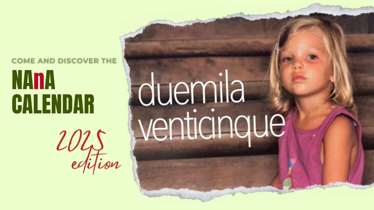 Celebrate NAnA's 10th anniversary with the 2025 calendar! Support our activities and keep the warmth of our community with you all year long.

💛  nanaets.org/en/sostienici/…

#NAnACalendar <a href="/uniamofimronlus/">uniamomalattierare</a> <a href="/eurordis/">EURORDIS-Rare Diseases Europe</a> #leucemie #lma