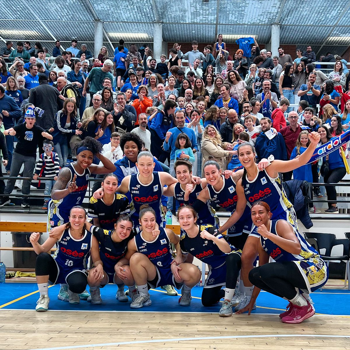 LF ENDESA |
OSÉS CONSTRUCCIÓN ESTRENA SU CASILLERO DE VICTORIAS (81-72)
Crónica del partido
➡️ardoibaloncesto.com/lf-endesa-oses…

🚨Imani Tate MVP con 41 de valoración‼️
#GoBlues #SomosBlues #LFEndesa