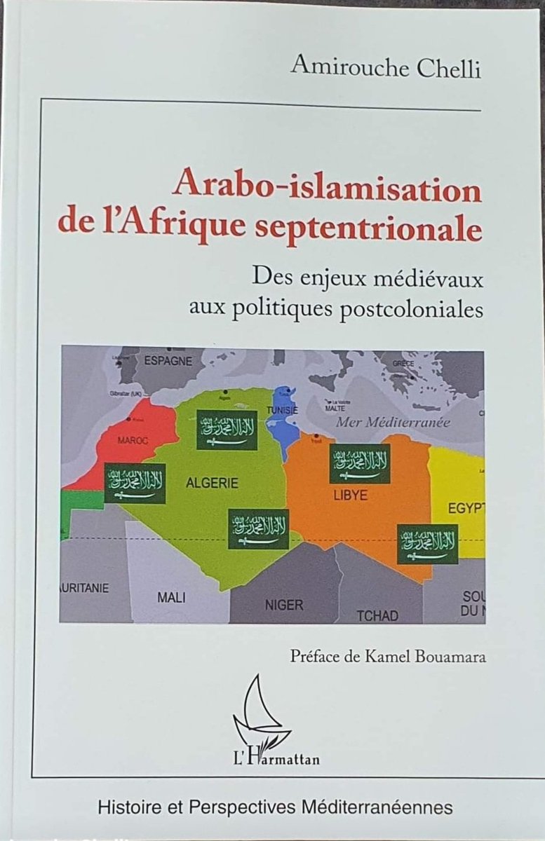 FreeRifian's tweet photo. @mustapha_muh @aborifi @Baghdad_Mes @AmazighWNews @vintagearabe @Slatefr @ParolesDHonneur @Boussoumah @MGaraoun @HB__officiel @WestAlgeria @mustaphaqadery @koullab @Amazigh24News @Usrushen @Tamazgha_ @RazikaAdnani @Ahmed62005323 @NorthAfricanL 4/ #Amazighophobie !
"Le problème identitaire au Maghreb et ses répercussions":
https://t.co/tzXj2NISia
https://t.co/WEpdJAVCZN
https://t.co/fLWsT1YgiW
#Imazighen #Histoire #Identité #Civilisation #Culture #Tamazight #Arabisation #Panarabisme #Panislamisme https://t.co/FlMobDpTO8