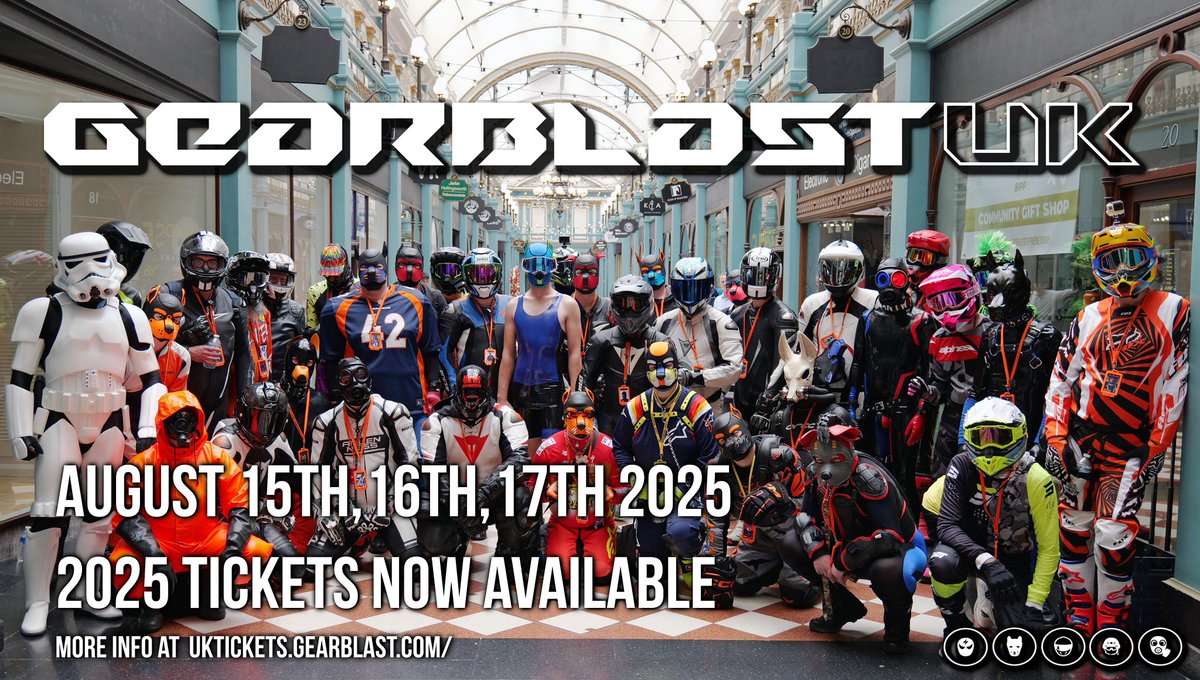 Happy 1st November and GearBlast:UK ticket day! 

We look forward to welcoming you to GearBlast:UK next year 15-17 August 2025. 

🎟️ uktickets.gearblast.com