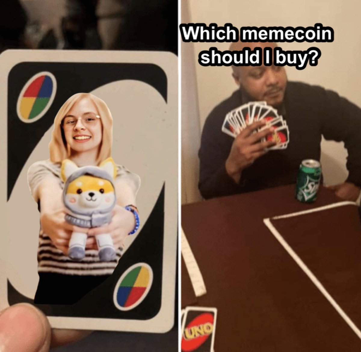 BadMemeMaster's tweet photo. 當你有選擇障礙時♠️♣️♥️♦️🃏🎴
🐕☄️
@Asteroidcto @Asteroidfan #Asteroid #memecoin #SpaceX #ElonMusk
#PolarisProgram #StJude https://t.co/1MZ72m6XB2