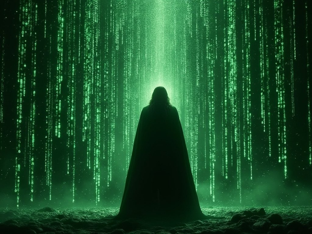 GadFlyAwaken's tweet image. 🖥️☀️ ✝️ In this theoretical framework, humanity exists within a reality that can be likened to a matrix, where our sensory perceptions are merely a limited interface to a much broader spectrum of existence. Here's a breakdown:

Sensory Limitations: Our five senses sight, hearing,