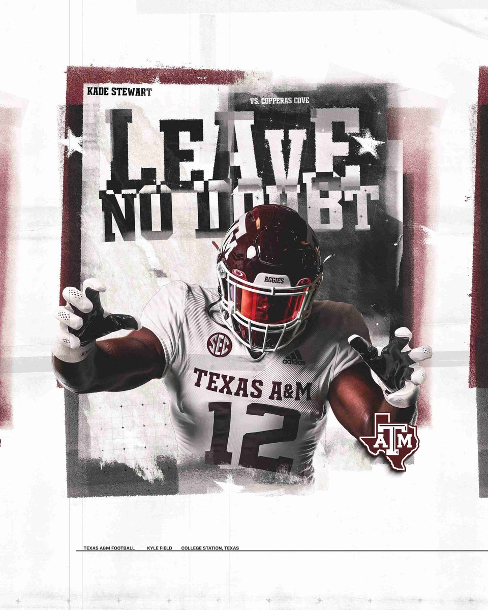 gig em <a href="/AggieFootball/">Texas A&M Football</a> <a href="/CoachTroop_/">Trooper Taylor</a> <a href="/DerekMillerTAMU/">Derek Miller</a>