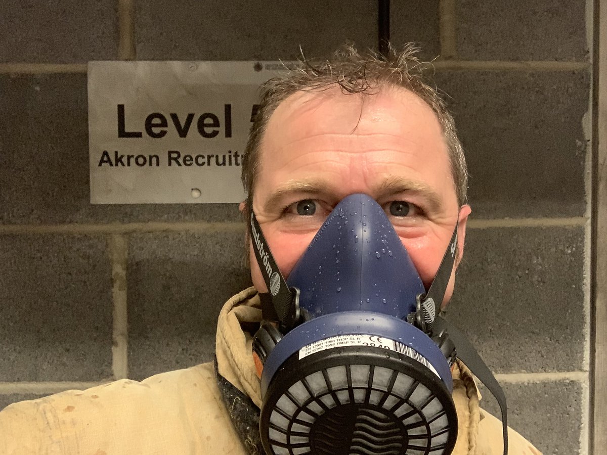Great to get hands on with my team and assist with delivery of high rise training today! Covered deployment of 52mm jets with multiple teams, Cleveland packs, firefighting in large areas and a quick BE-SAHF lecture! And of course, managing contaminants straight after the photo!