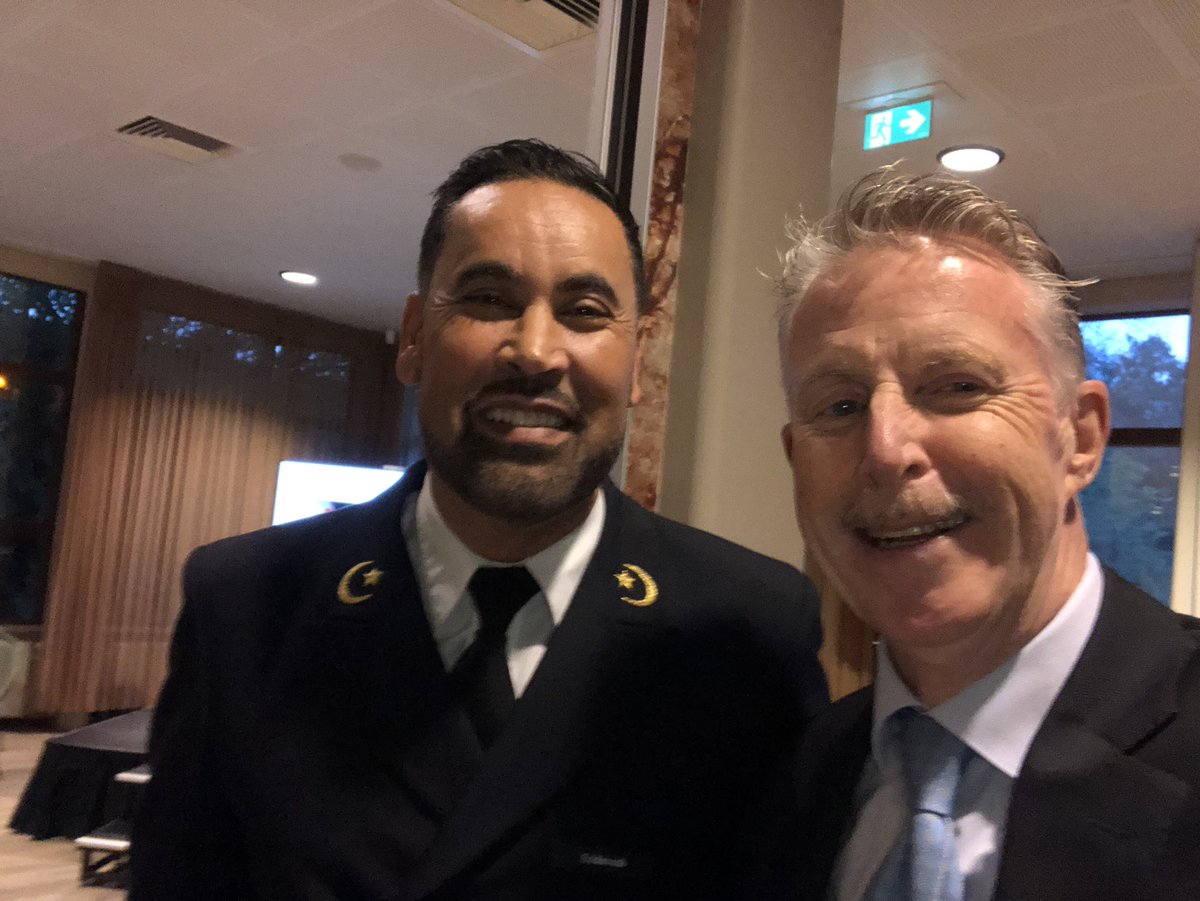 insparcom's tweet photo. Vandaag neemt Ali Eddaoudi afscheid als hoofd Islamitische Geestelijke Verzorging van @defensie. Een verbinder in optima forma. https://t.co/cv0q4n1wU8