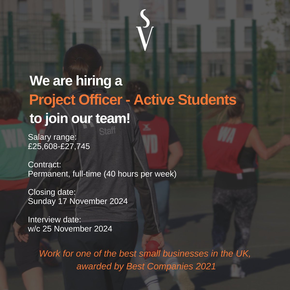 🚀 Exciting Job Opportunity! 🚀

We're hiring a Project Officer to join our vibrant HertSquad team, supporting the successful Active Students programme! This role is perfect for an exceptional and proactive individual ready to make a real impact on student experience.