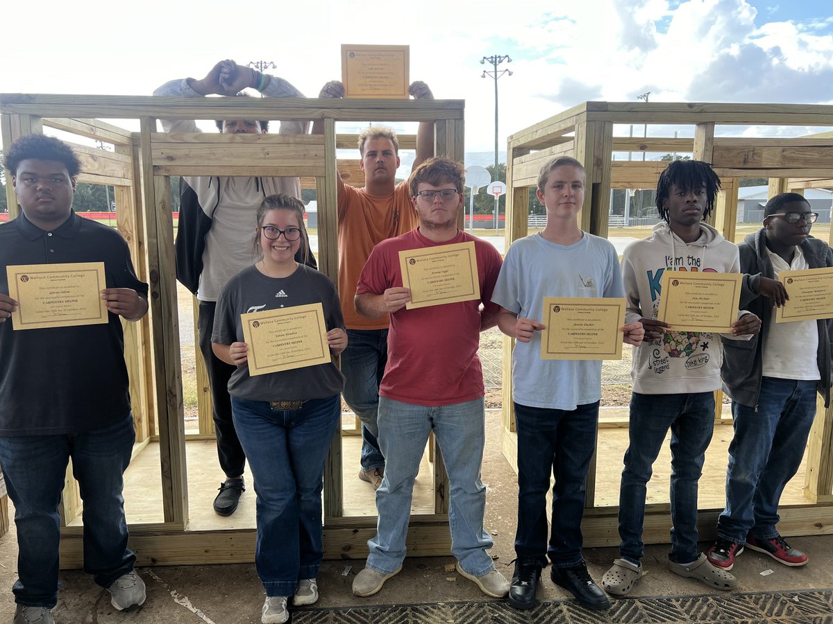 Joe Johnson (@joejohnsonwcc) on Twitter photo Another great <a href="/skillssuccessAL/">Skills For Success AL</a> Carpentry Helper course at Dale County High School this week. What an amazing couple of days with these you men and women. <a href="/wccdothan/">Wallace Community College</a> <a href="/ACCS_Education/">Alabama Community College System (ACCS)</a> Another great <a href="/skillssuccessAL/">Skills For Success AL</a> Carpentry Helper course at Dale County High School this week. What an amazing couple of days with these you men and women. <a href="/wccdothan/">Wallace Community College</a> <a href="/ACCS_Education/">Alabama Community College System (ACCS)</a>