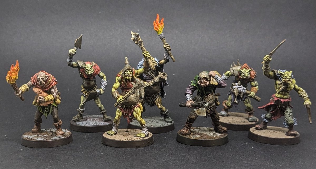 AenorMiniatures's tweet photo. Some wip of my orcs I intended to finish for #orctober but didn't get the time! The group pic was a quick test with contraste paints
#orc #orcs #orktober #WIP #wargaming https://t.co/NodZ9Xx7Yo