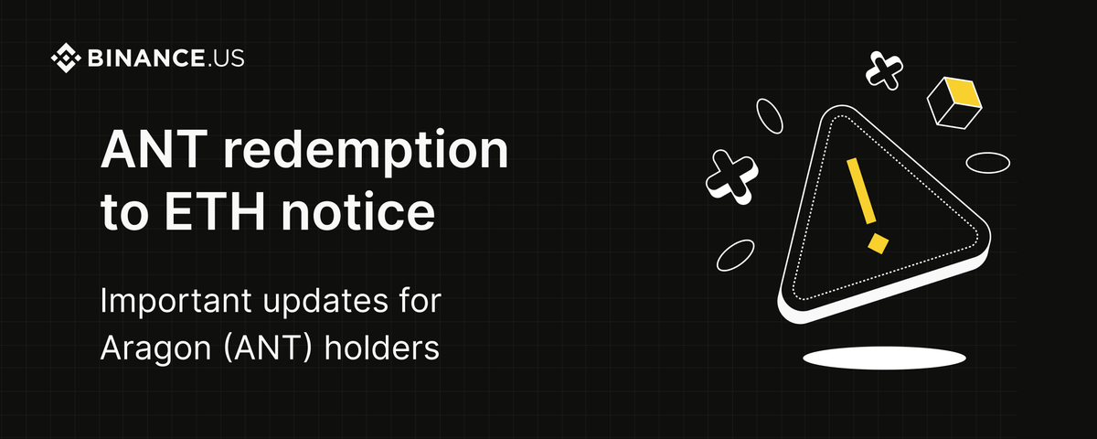 Notice regarding the redemption of Aragon (ANT) to Ethereum (ETH)