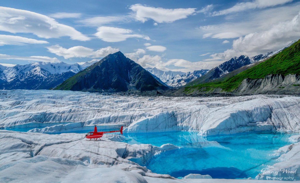 Glacier Exploration! 🥾🚁 Venture into the wild and see glaciers like never before. Who’s up for a hike? #AlaskaGlaciers #OutdoorAdventure #rvingtoalaska

📍Matanuska Glacier
📷: Ginny Wood, 2023 RV2AK Member