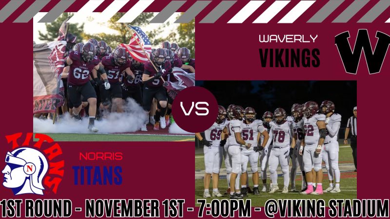 Home playoff game for the Vikings. Going to be a great night for football!