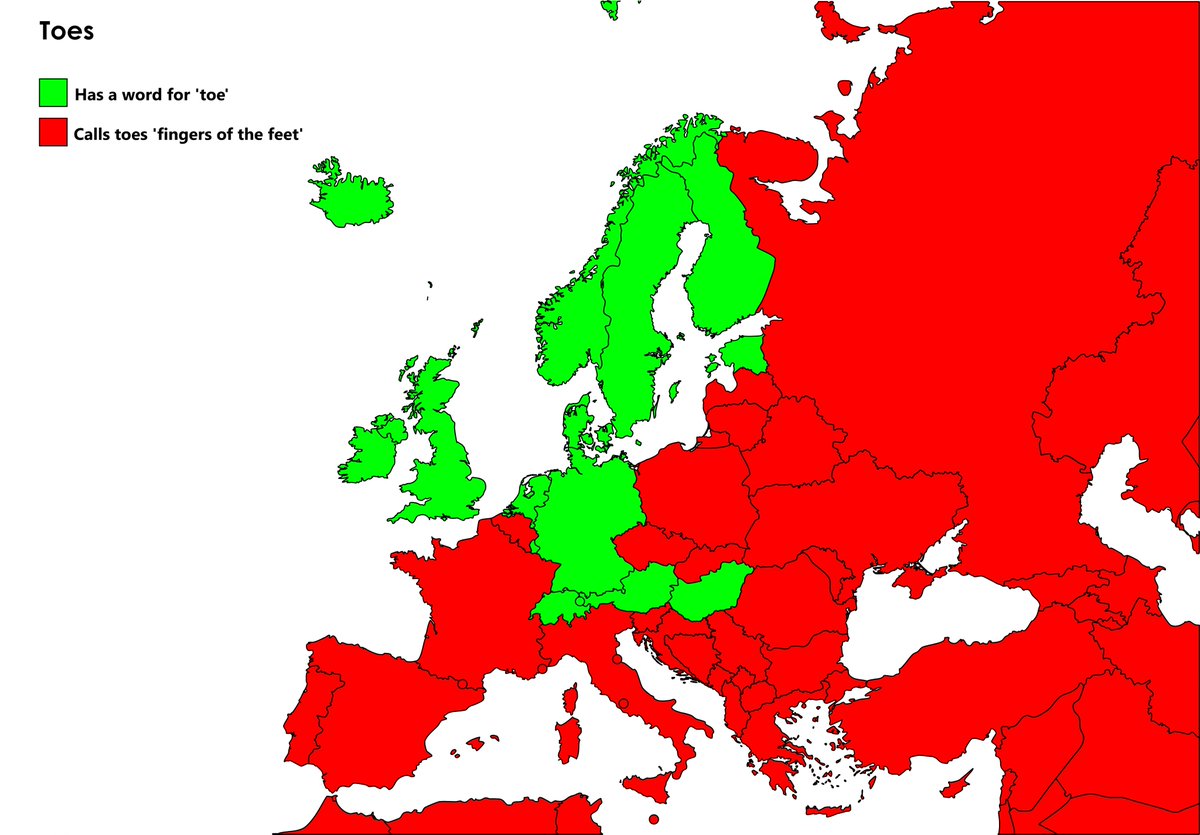 TerribleMaps's tweet image. The real European divide
