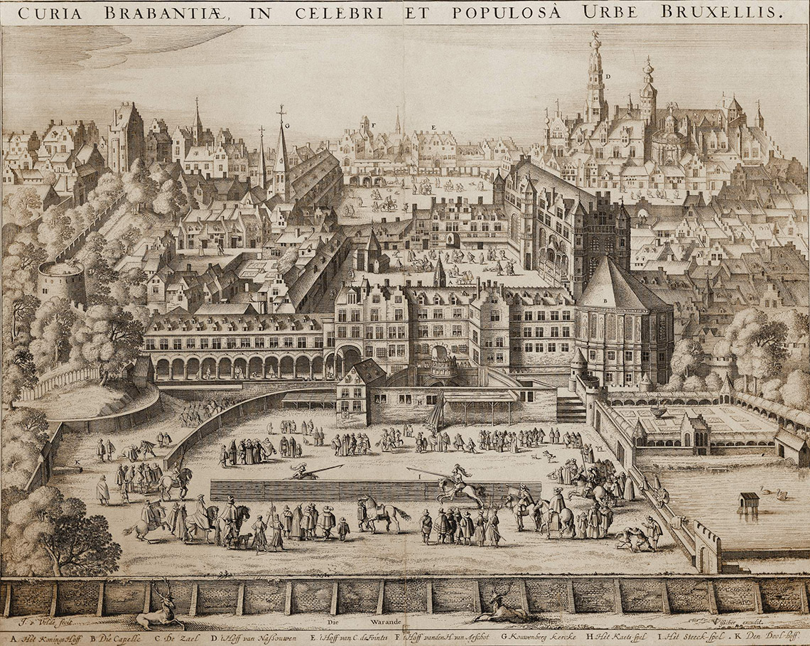 DM_Vincenzo's tweet photo. Under Johanna's reign the Coudenberg Palace in Brussels was really being transformed into a grand palatial complex. She commissioned a great hall, a chapel &amp; additional appartments. Her successors would continue the work and turned the place into one of Europe's grandest palaces https://t.co/TJeTQ4aPNU