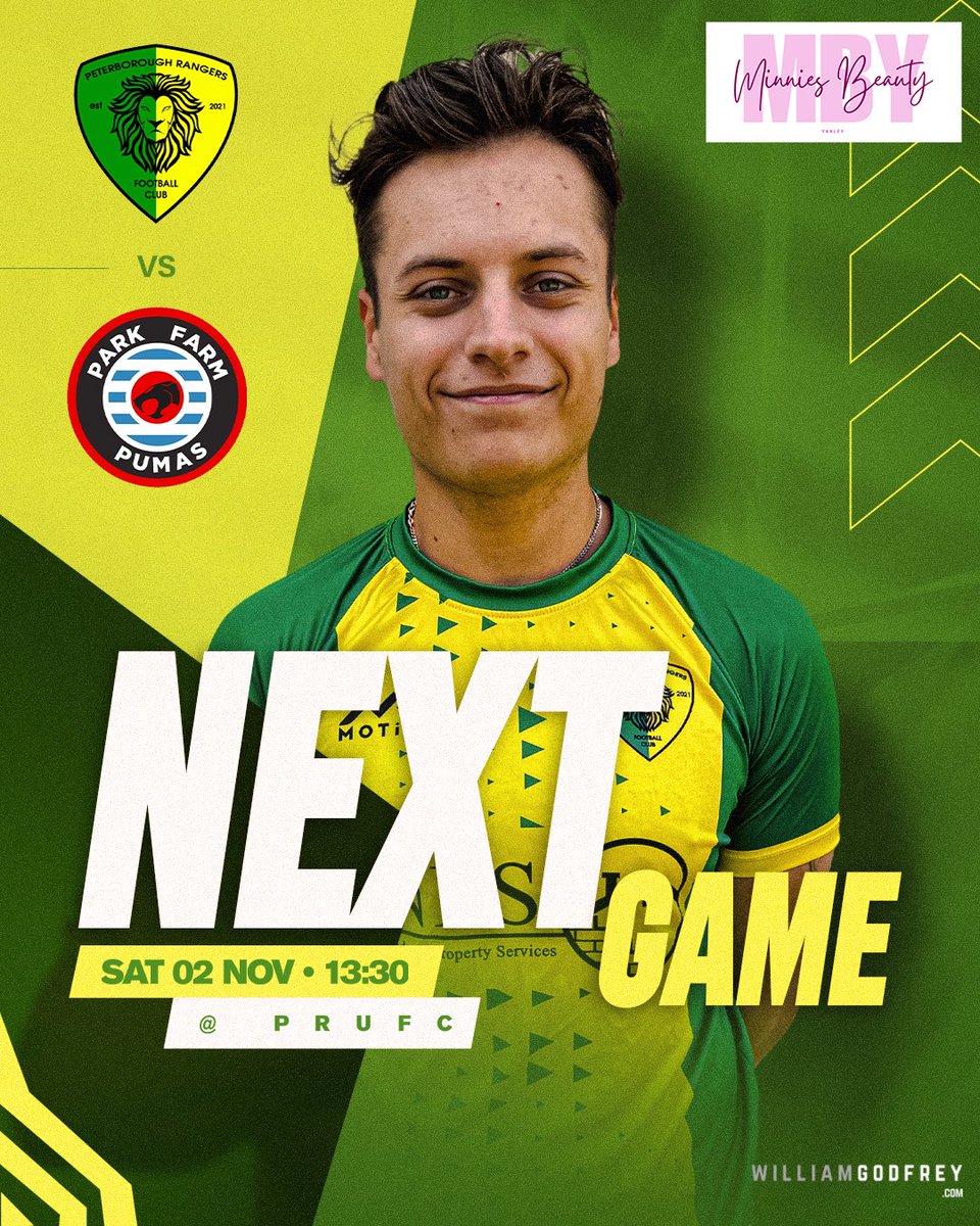 EyeRangersFC's tweet photo. The first team are back in action tomorrow after a two week break as they host @ParkFarmPumas in the @HuntsFA County Cup at @PRUFC ⚽️

Another big game as they look to progress to the quarter finals - any support would be appreciated! 🔰 https://t.co/Xvj8Q5e2LU