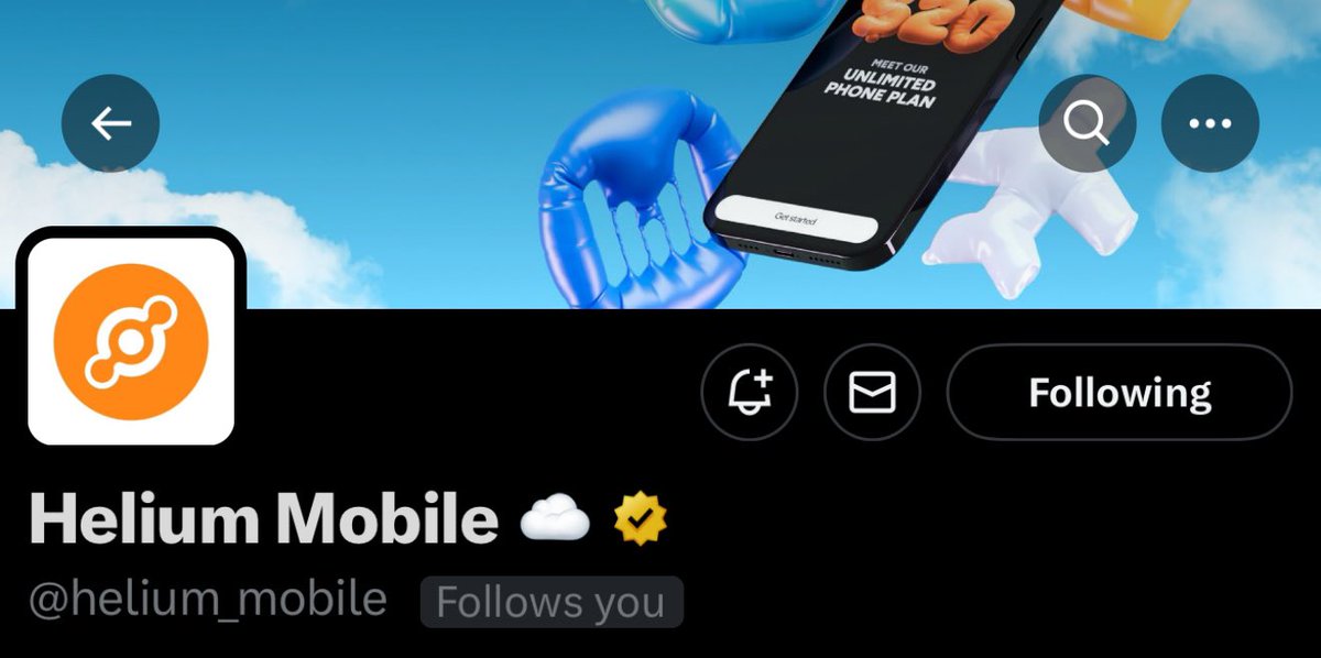 Helium Mobile 🆓 ☁️ tweet media