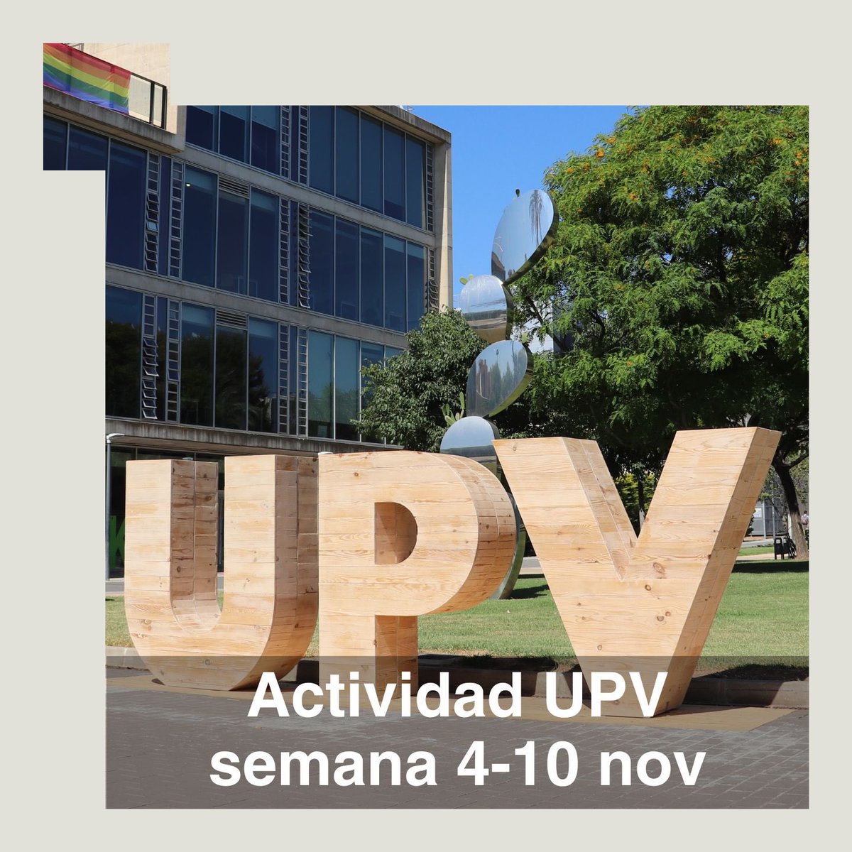 UPV's tweet photo. 📢 COMUNICADO A LA COMUNIDAD UPV 
Actividad académica y laboral 4-10 nov

🔴 Suspensión de actividades académicas

Dada la situación de fuerza mayor, se cancela toda actividad académica del 4 al 10: clases, exámenes, entregas, prácticas y eventos de terceros en nuestros campus https://t.co/qZcjijk4xa