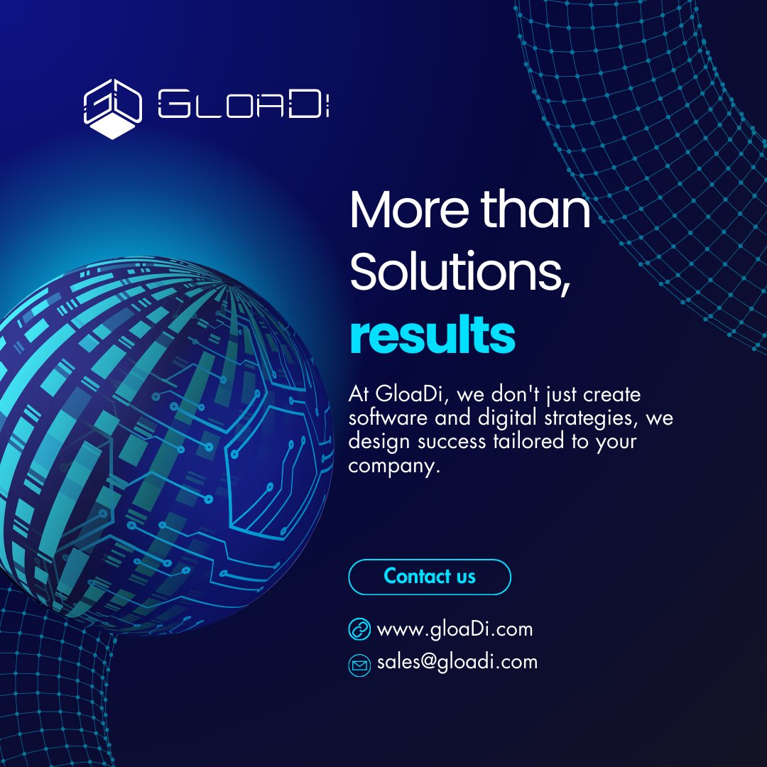 Gloadillc's tweet image. Achieve tangible growth with tailored digital solutions.
At GloaDi, we focus on results. Whether it's custom software, digital strategies, or consulting, our approach is designed to elevate your business and drive real outcomes.
🌐 gloadi.com
✉️ sales@gloadi.com