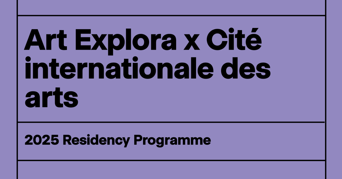 citedesarts's tweet image. ONLY ONE WEEK LEFT to apply to the residency programme thought up by &quot;@explora_art x @citedesarts&quot;! 🔥

Artists, artist collectives, and researchers: the applications are open until nov. 8th! 

More info 👉 ow.ly/9aUi50TLPLH 
#citeinternationaledesarts